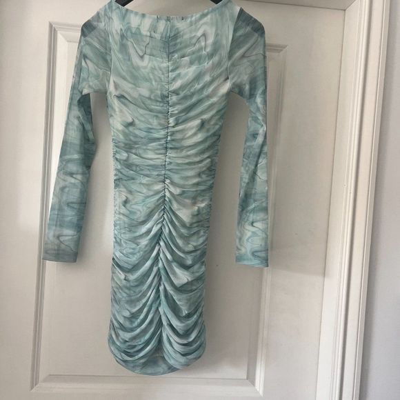 Dynamite Ruched Slinky mini dress - Picture 4 of 5